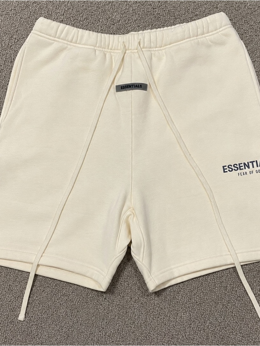 Fear of God Essentials Cream Athletic Sweatshorts